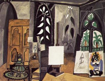 Pablo Picasso : the studio at la californie cannes